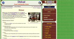 Desktop Screenshot of diskusi.biz